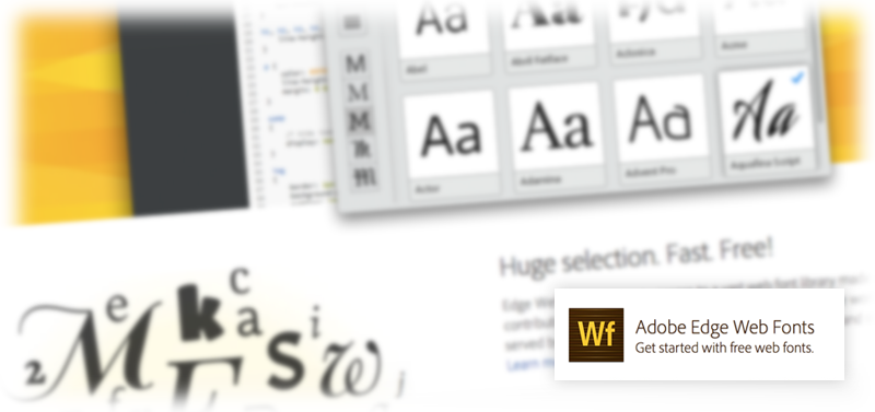 Web fonts adobe editor